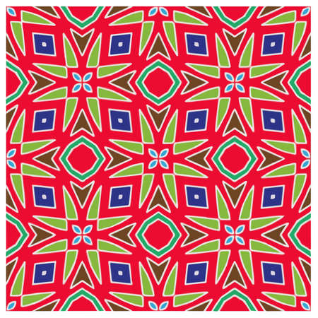 Seamless abstract multicolor pattern. abstract background. vector art.