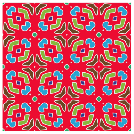 Seamless abstract multicolor pattern. abstract background. vector art.