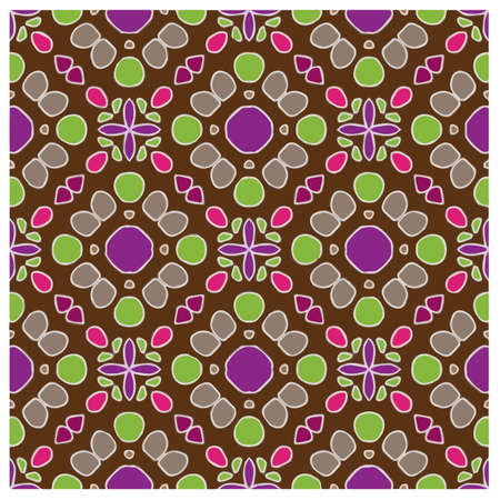 Seamless abstract multicolor pattern. abstract background. vector art.