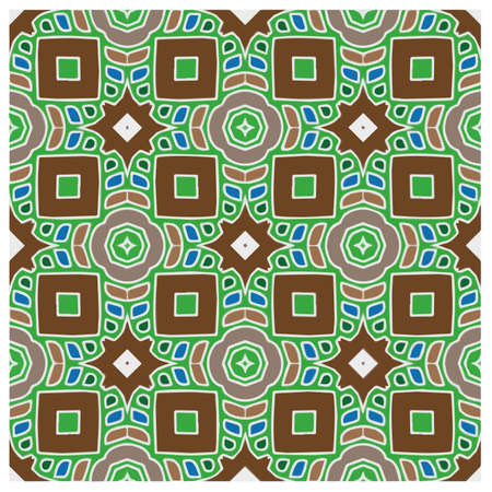 Seamless abstract multicolor pattern. abstract background. vector art.のイラスト素材