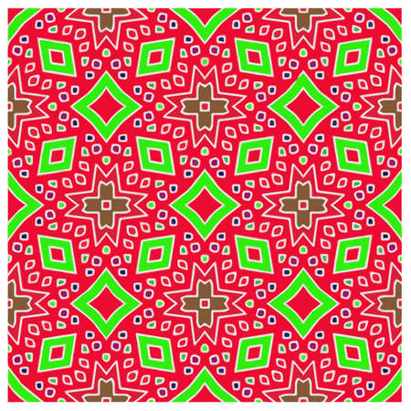 Seamless abstract multicolor pattern. abstract background. vector art.のイラスト素材