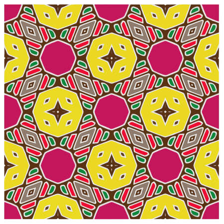 Seamless abstract multicolor pattern. abstract background. vector art.