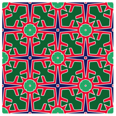 Seamless abstract multicolor pattern. abstract background. vector art.のイラスト素材