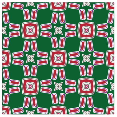 Seamless abstract multicolor pattern. abstract background. vector art.のイラスト素材