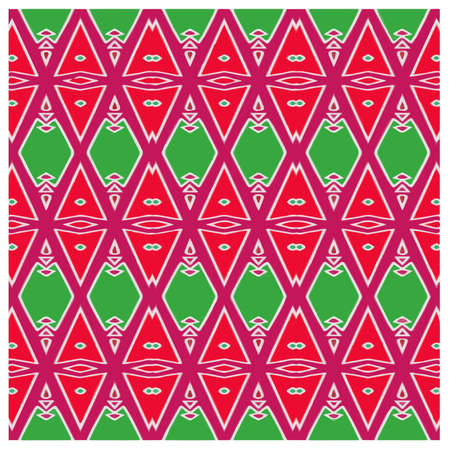 Seamless abstract multi color pattern. abstract background. vector art.のイラスト素材