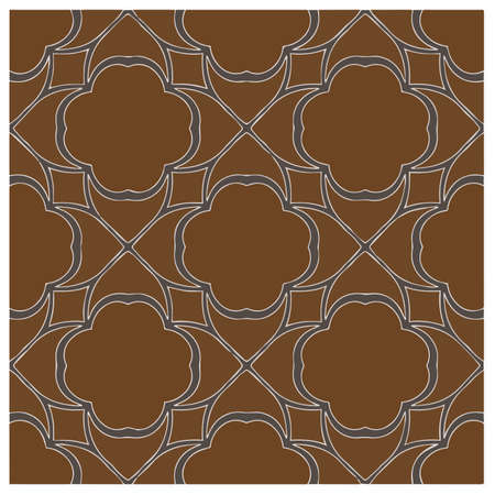 Seamless vector pattern. Background texture in geometric ornamental style.Repeat background.Color...