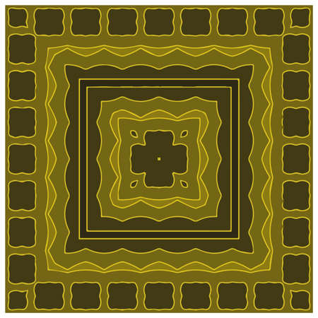 Seamless vector pattern. Background texture in geometric ornamental style.Repeat background.Color...