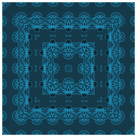 Seamless vector pattern. Background texture in geometric ornamental style.Repeat background.Color...