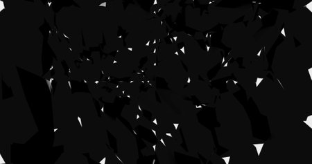 Monochrome Repeat Pattern.black and white grunge background.Abstract pattern.background in 4k format 3840 x 2160.の写真素材
