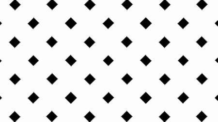 Monochrome Repeat Pattern.black and white grunge background.Abstract pattern.background in 4k format 3840 x 2160.の写真素材