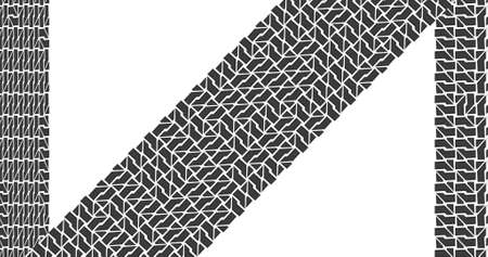 Monochrome Repeat Pattern.black and white grunge background.Abstract pattern.background in 4k format 3840 x 2160.の写真素材