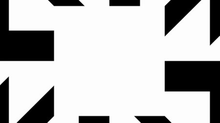 Monochrome Repeat Pattern.black and white grunge background.Abstract pattern.background in 4k format 3840 x 2160.の写真素材