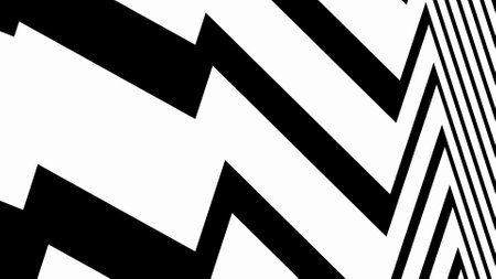 Monochrome Repeat Pattern.black and white grunge background.Abstract pattern.background in 4k format 3840 x 2160.の写真素材