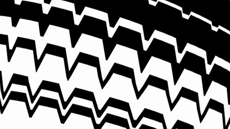 Monochrome Repeat Pattern.black and white grunge background.Abstract pattern.background in 4k format 3840 x 2160.の写真素材
