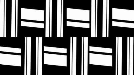 Monochrome Repeat Pattern.black and white grunge background.Abstract pattern.background in 4k format 3840 x 2160.の写真素材