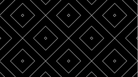Monochrome Repeat Pattern.black and white grunge background.Abstract pattern.background in 4k format 3840 x 2160.の写真素材