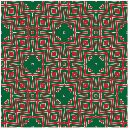 Abstract ethnic rug ornamental seamless pattern.Perfect for fashion, textile design, cute themed fabric, on wall paper, wrapping paper, fabrics and home decor.のイラスト素材
