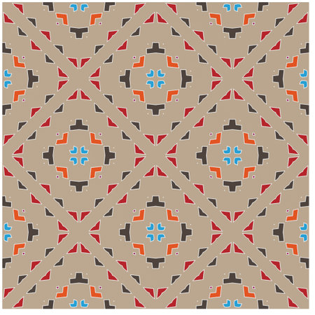 Abstract ethnic rug ornamental seamless pattern.Perfect for fashion, textile design, cute themed...