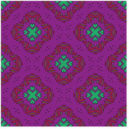 Abstract ethnic rug ornamental seamless pattern.Perfect for fashion, textile design, cute themed...