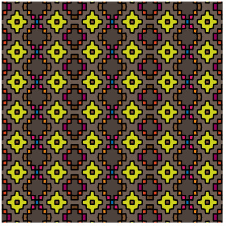 Abstract ethnic rug ornamental seamless pattern.Perfect for fashion, textile design, cute themed...
