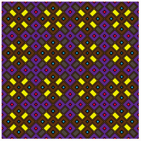 Abstract ethnic rug ornamental seamless pattern.Perfect for fashion, textile design, cute themed fabric, on wall paper, wrapping paper, fabrics and home decor.のイラスト素材
