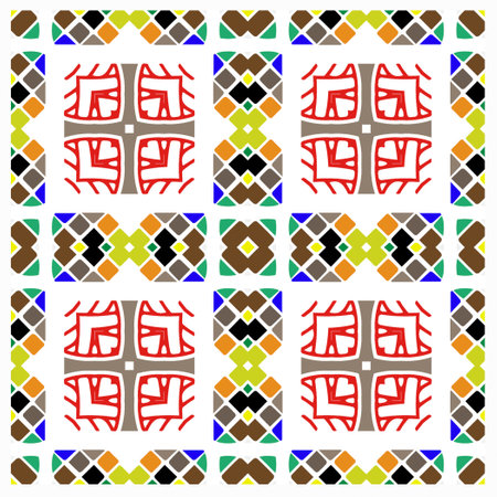 Abstract ethnic rug ornamental seamless pattern.Perfect for fashion, textile design, cute themed...