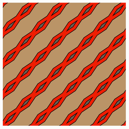 Abstract ethnic rug ornamental seamless pattern.Perfect for fashion, textile design, cute themed fabric, on wall paper, wrapping paper, fabrics and home decor.のイラスト素材