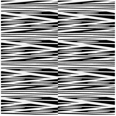 Vector pattern in geometric ornamental style. Black and white color.Seamless repeat pattern.Simple...