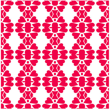 Abstract ethnic rug ornamental seamless pattern.Perfect for fashion, textile design, cute themed fabric, on wall paper, wrapping paper, fabrics and home decor.のイラスト素材