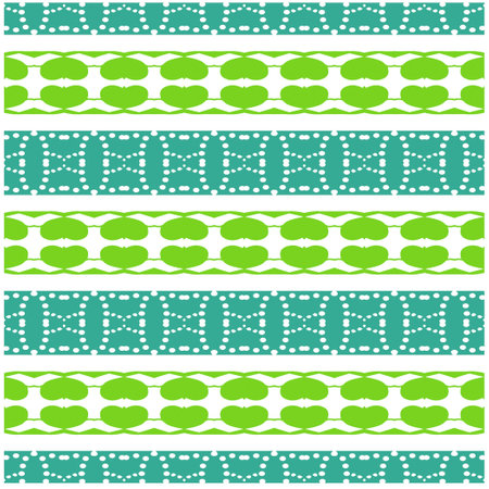 Vector geometric ornament in ethnic style. Seamless pattern with abstract shapes, repeat tiles. Vintage retro texture.Repeating pattern for decor, fabric,textile and fabric.のイラスト素材