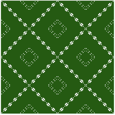 Vector geometric ornament in ethnic style. Seamless pattern with abstract shapes, repeat tiles. Vintage retro texture.Repeating pattern for decor, fabric,textile and fabric.のイラスト素材