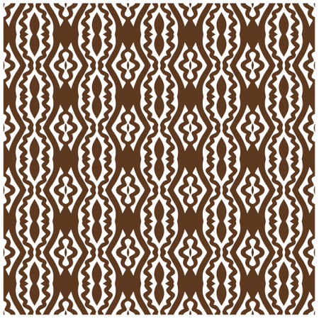Abstract ethnic rug ornamental seamless pattern.Perfect for fashion, textile design, cute themed fabric, on wall paper, wrapping paper and home decor.のイラスト素材