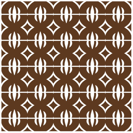 Abstract ethnic rug ornamental seamless pattern.Perfect for fashion, textile design, cute themed fabric, on wall paper, wrapping paper and home decor.のイラスト素材