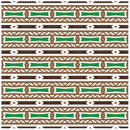 Abstract ethnic rug ornamental seamless pattern.Perfect for fashion, textile design, cute themed fabric, on wall paper, wrapping paper and home decor.のイラスト素材