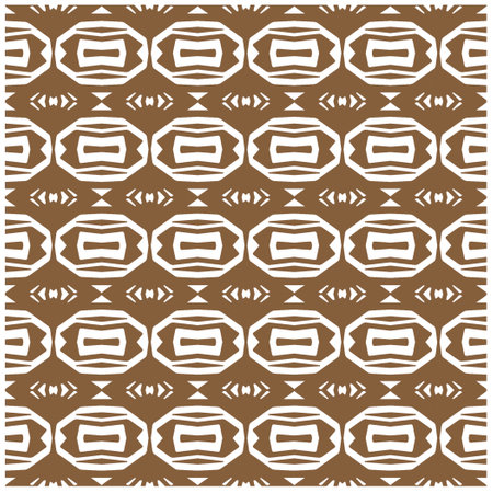 Abstract ethnic rug ornamental seamless pattern.Perfect for fashion, textile design, cute themed fabric, on wall paper, wrapping paper and home decor.のイラスト素材