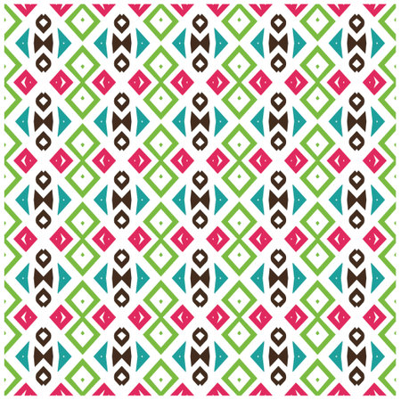 Abstract ethnic rug ornamental seamless pattern.Perfect for fashion, textile design, cute themed...