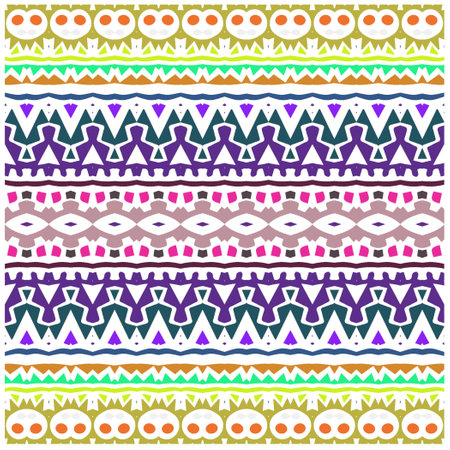 Abstract ethnic rug ornamental seamless pattern.Perfect for fashion, textile design, cute themed...