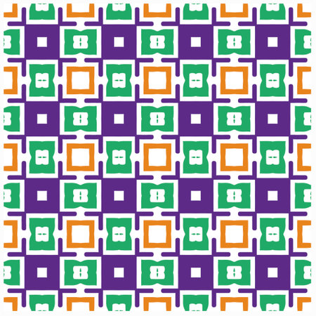 Seamless vector background with repeat pattern.Abstract ethnic rug ornamental seamless...
