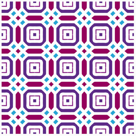 Seamless vector background with repeat pattern.Abstract ethnic rug ornamental seamless...
