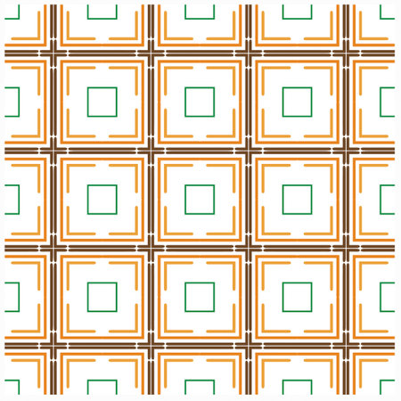 Seamless vector background with repeat pattern.Abstract ethnic rug ornamental seamless pattern.Perfect for fashion, textile design, cute themed fabric, on wall paper, wrapping paper and home decor.のイラスト素材