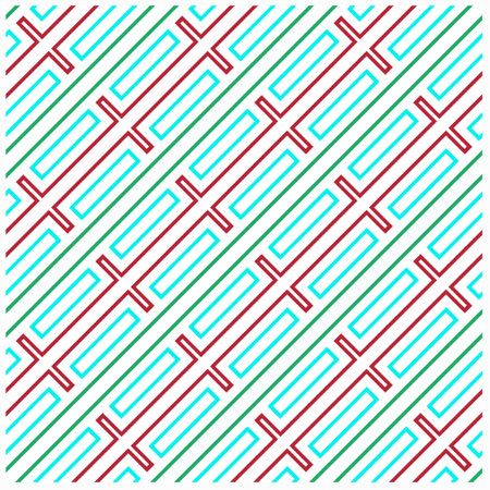 Seamless vector background with repeat pattern.Abstract ethnic rug ornamental seamless...