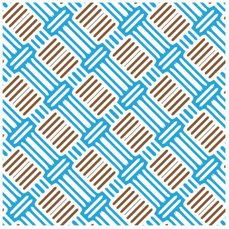 Seamless vector background with repeat pattern.Abstract ethnic rug ornamental seamless...