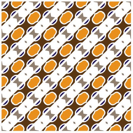 Seamless vector background with repeat pattern.Abstract ethnic rug ornamental seamless pattern.Perfect for fashion, textile design, cute themed fabric, on wall paper, wrapping paper and home decor.のイラスト素材