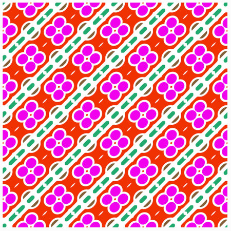 Seamless vector background with repeat pattern.Abstract ethnic rug ornamental seamless...