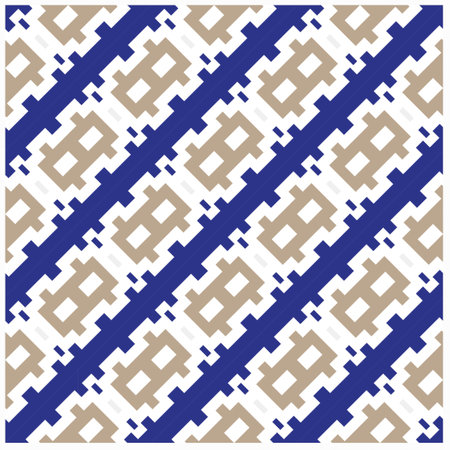 Seamless vector background with repeat pattern.Abstract ethnic rug ornamental seamless...