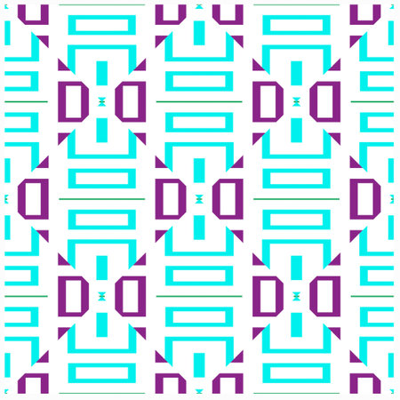 Seamless vector background with repeat pattern.Abstract ethnic rug ornamental seamless...