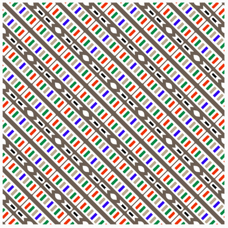Seamless vector background with repeat pattern.Abstract ethnic rug ornamental seamless...