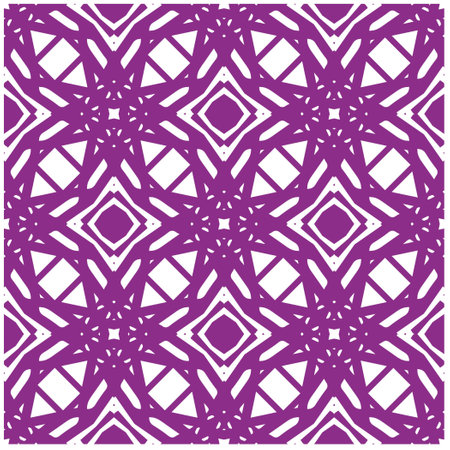 Seamless vector background with repeat pattern.Abstract ethnic rug ornamental seamless pattern.Perfect for fashion, textile design, cute themed fabric, on wall paper, wrapping paper and home decor.のイラスト素材