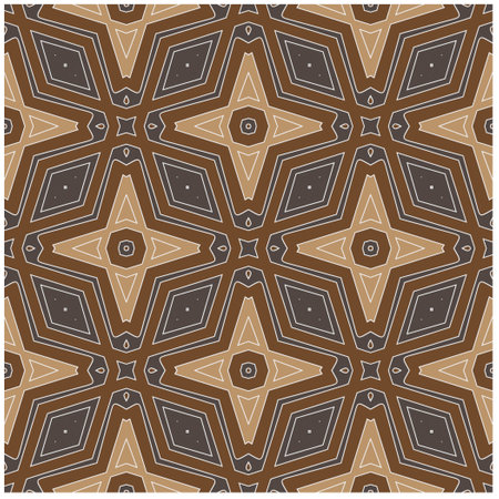 Seamless vector background with repeat pattern.Abstract ethnic rug ornamental seamless...
