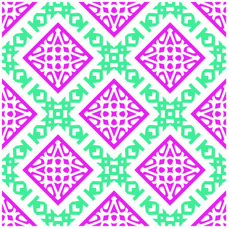 abstract art. Seamless vector background with repeat pattern.Oriental style damask floral tile modern lux fabric design textile swatch ladies dress, man shirt all over print block.のイラスト素材